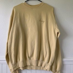 John Galt Yellow Honey Sweatshirt